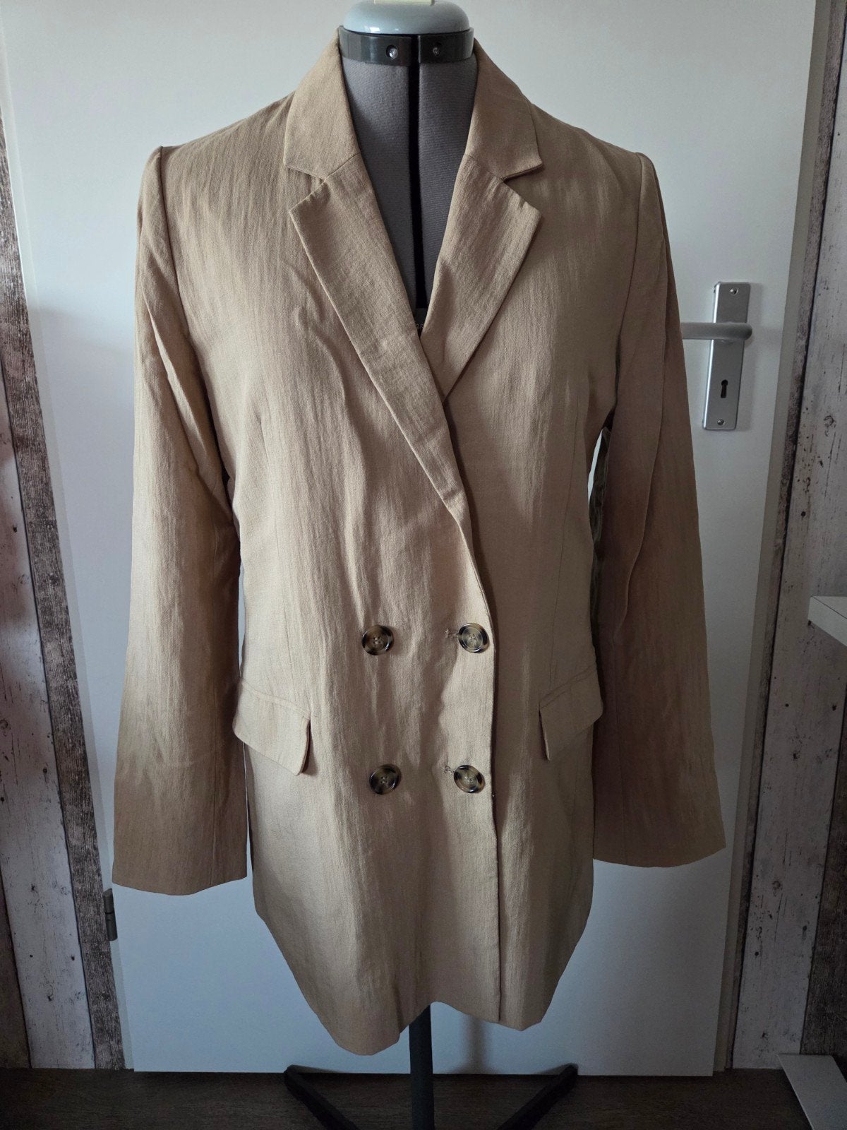 Blazer mt 38, Maat 38/40 (M), WE, Beige, Ophalen of Verzenden