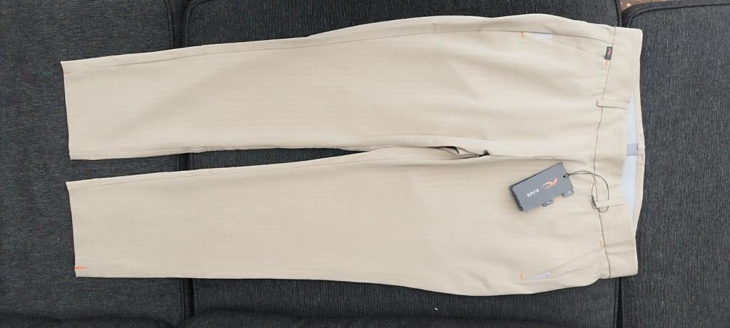 KJUS Herringbone Treggings Almond L 40  Nieuw met label, Kleding | Dames, Maat 38/40 (M), Beige, Overige typen, Nieuw