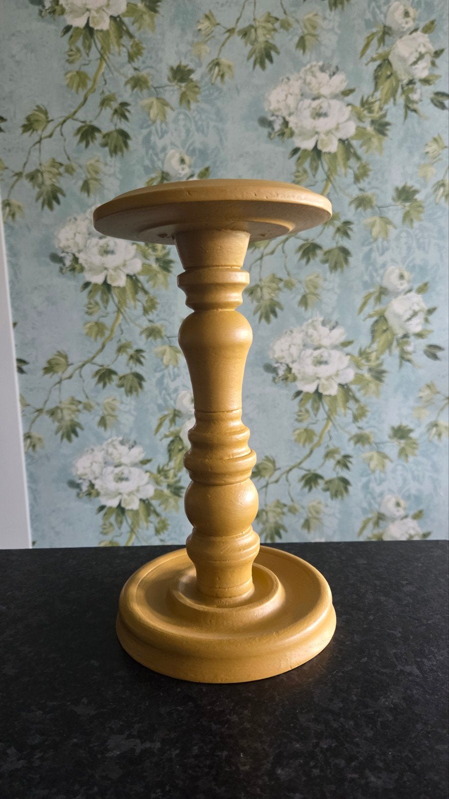 Vintage rond plantentafeltje - krukje - vensterbank krukje, Ophalen