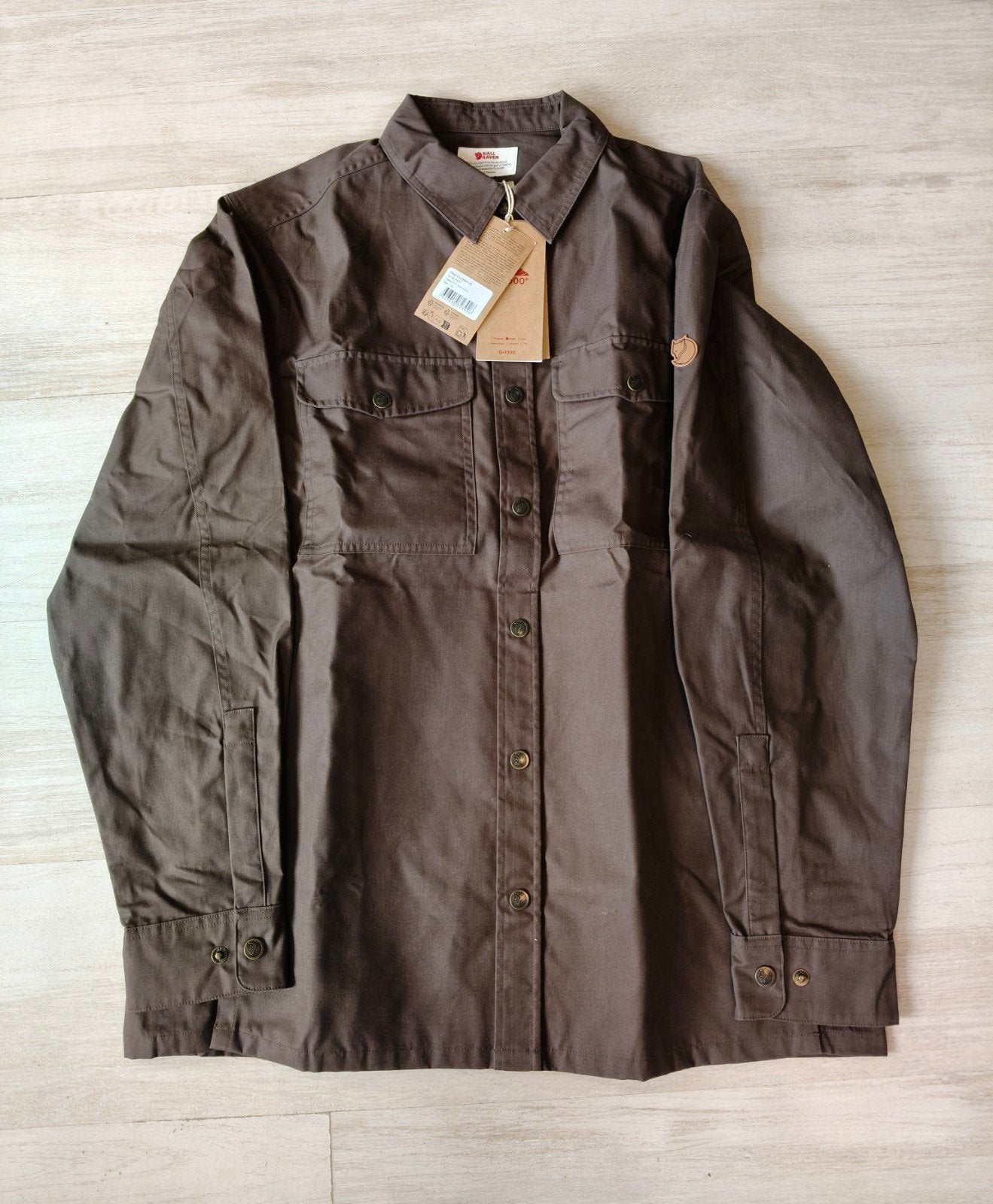 Fjällräven Singi overshirt Dark Olive maat M nieuw, Fjallraven, Maat 48/50 (M), Nieuw, Ophalen of Verzenden