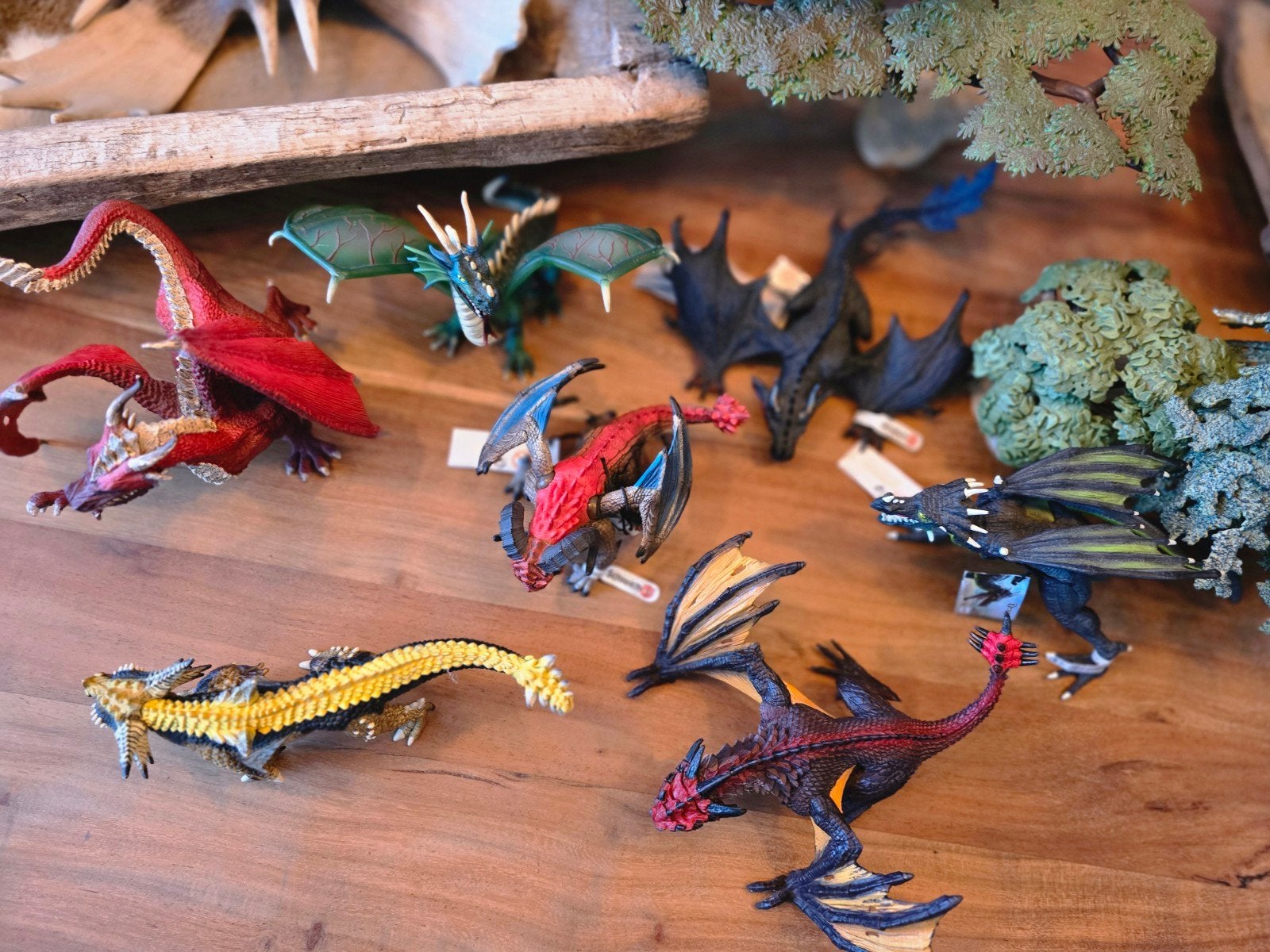 schleich draken monsters, Ophalen of Verzenden, Zo goed als nieuw, Paard, Beeldje of Figuurtje