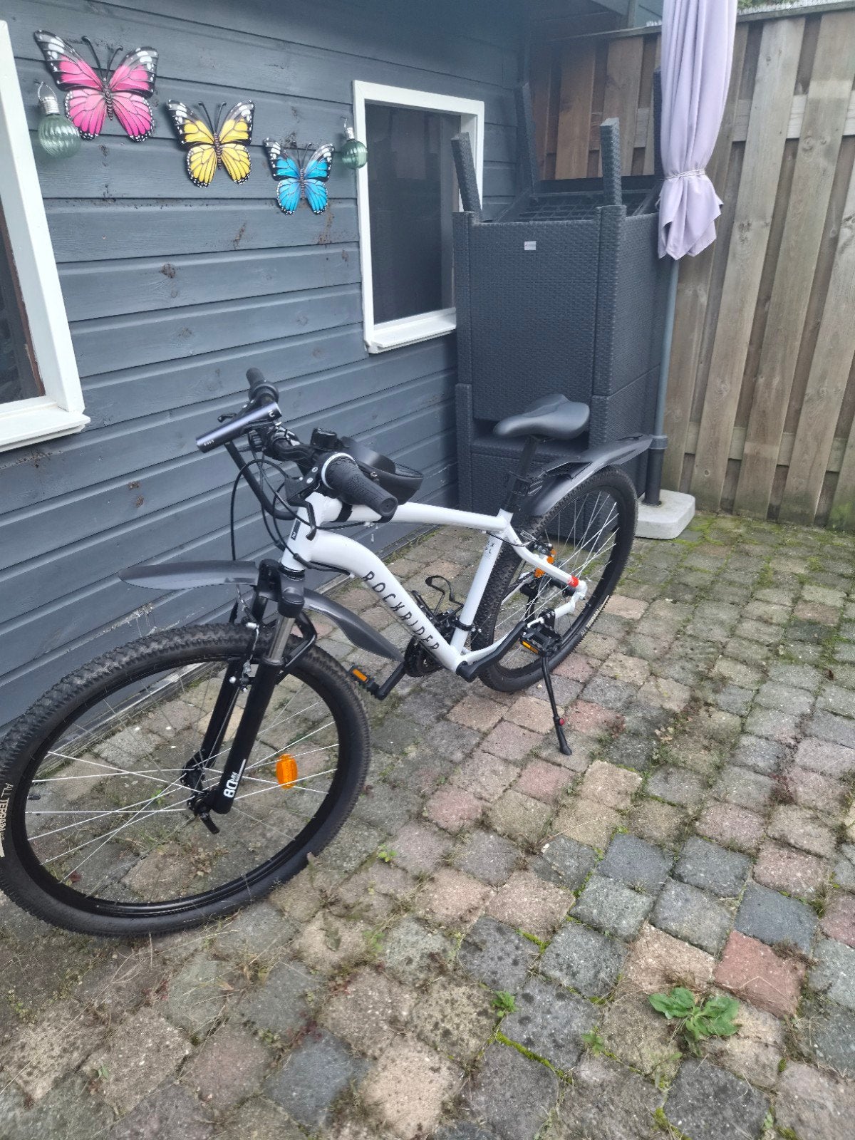 Rockrider Tour Mountainbike EXPL 50 Lichtgrijs Maat L, Hardtail, 49 tot 53 cm, Zo goed als nieuw, Ophalen