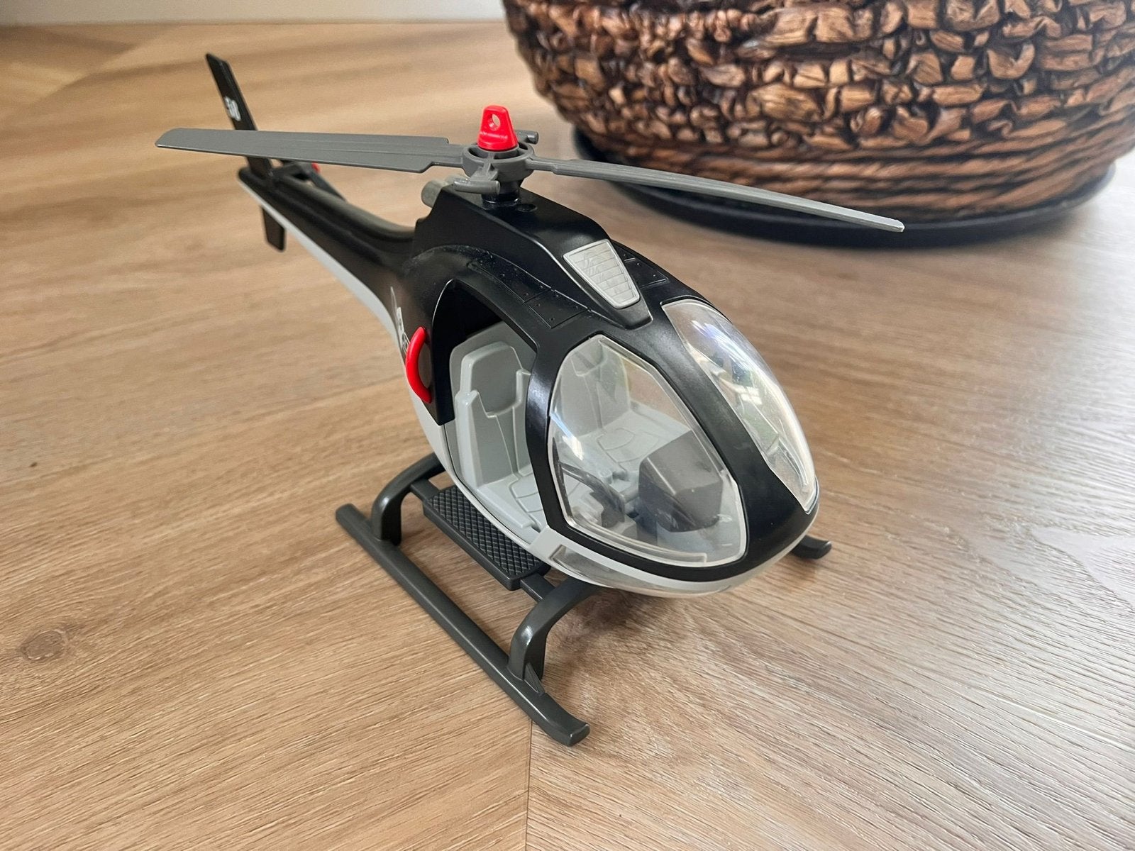 Helikopter politie (niet compleet, poppetjes aanwezig), Ophalen of Verzenden, Gebruikt, Overige typen, Helikopter