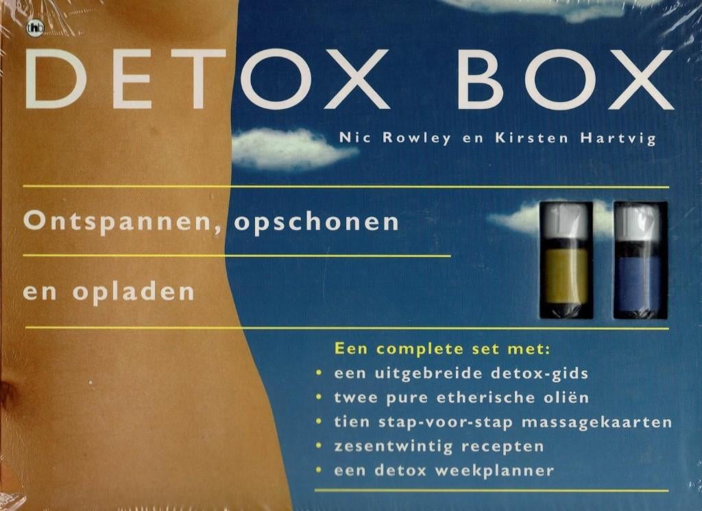 Nic Rowley Detox Box Ontspannen, opschonen en opladen, Boeken, Ophalen of Verzenden, Nieuw, Spiritualiteit algemeen, Overige typen