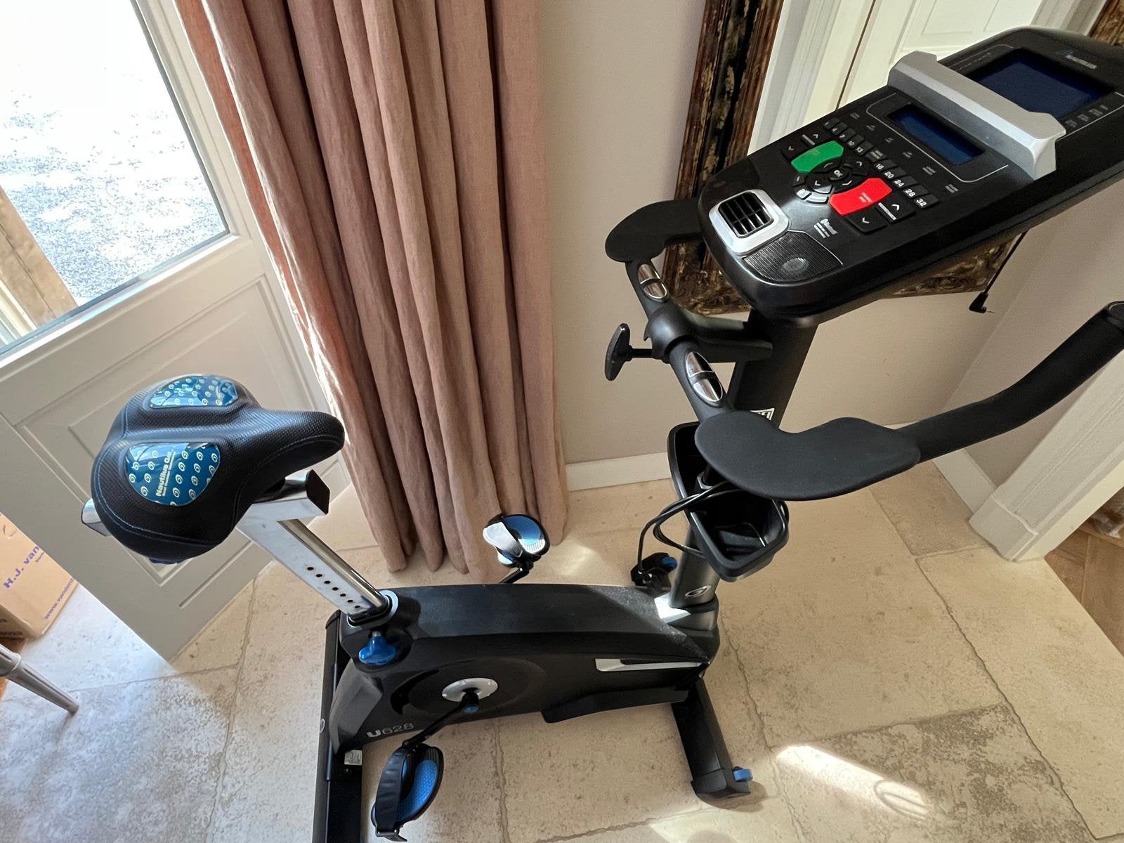 Nautilus U628 hometrainer, Ophalen, Zo goed als nieuw, Aluminium, Hometrainer