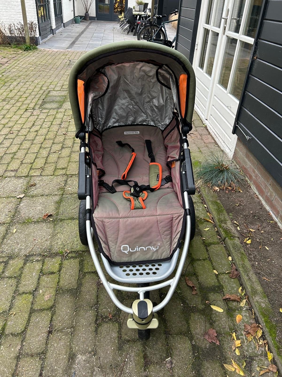 Quinny speedi sx kinderwagen, Kinderen en Baby's, Kinderwagens en Combinaties, Gebruikt, Quinny, Met reiswieg, Ophalen