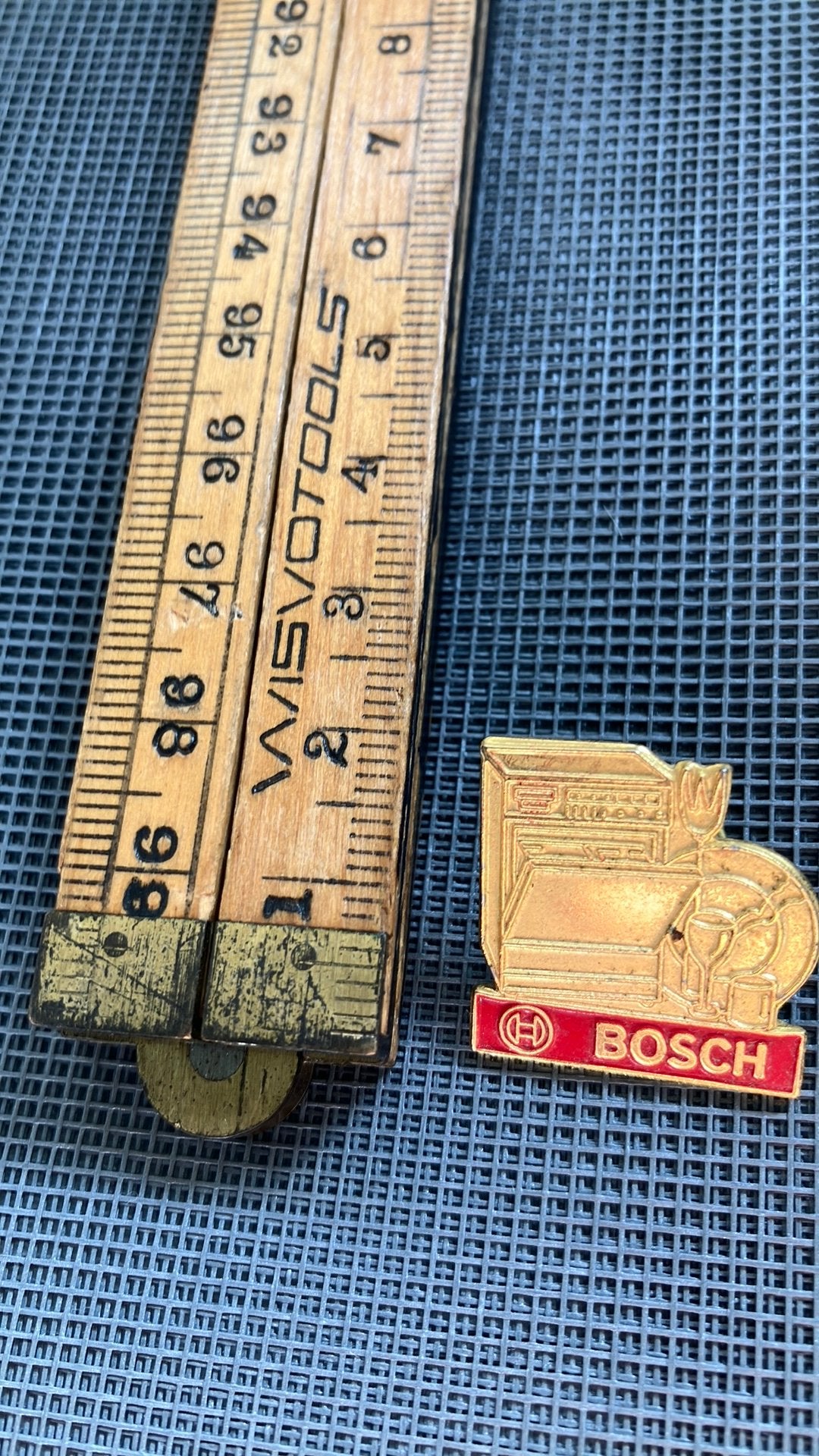 Pin Bosch, Verzamelen, Speldjes, Pins en Buttons, Verzenden, Gebruikt, Merk, Speldje of Pin