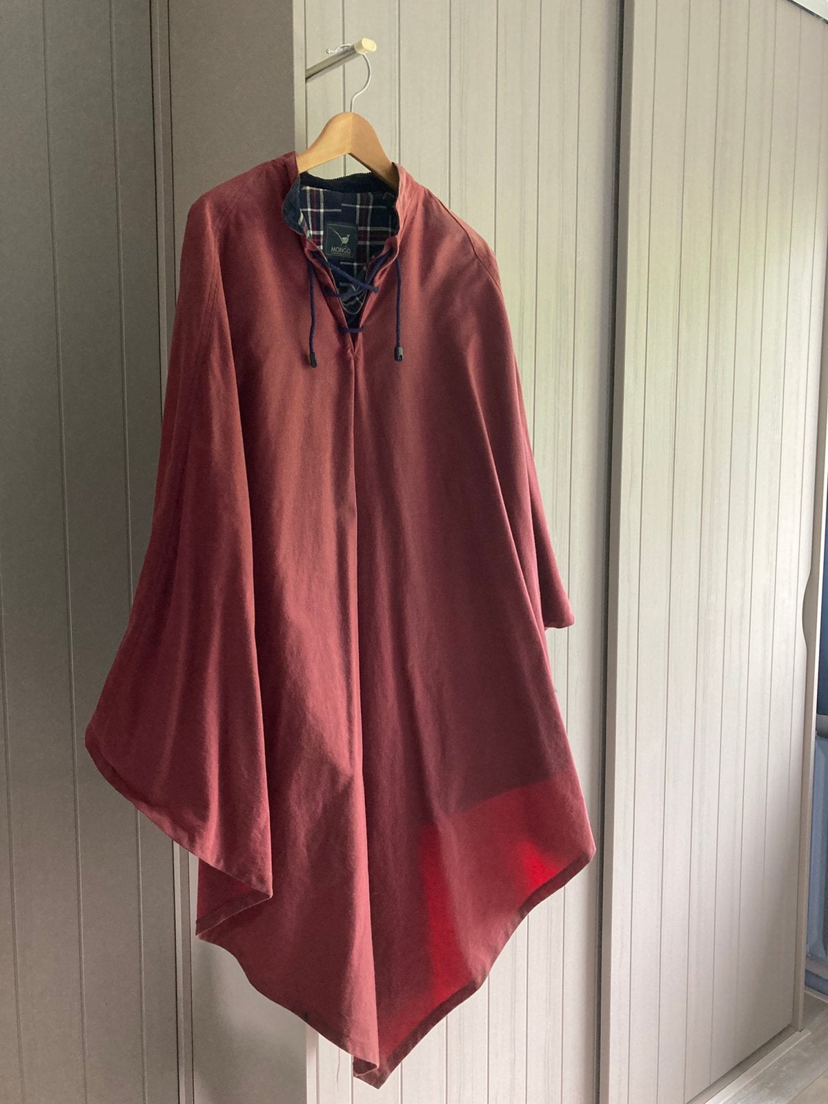Cape, poncho, waxjas, Ophalen of Verzenden, Zo goed als nieuw, Regenjas