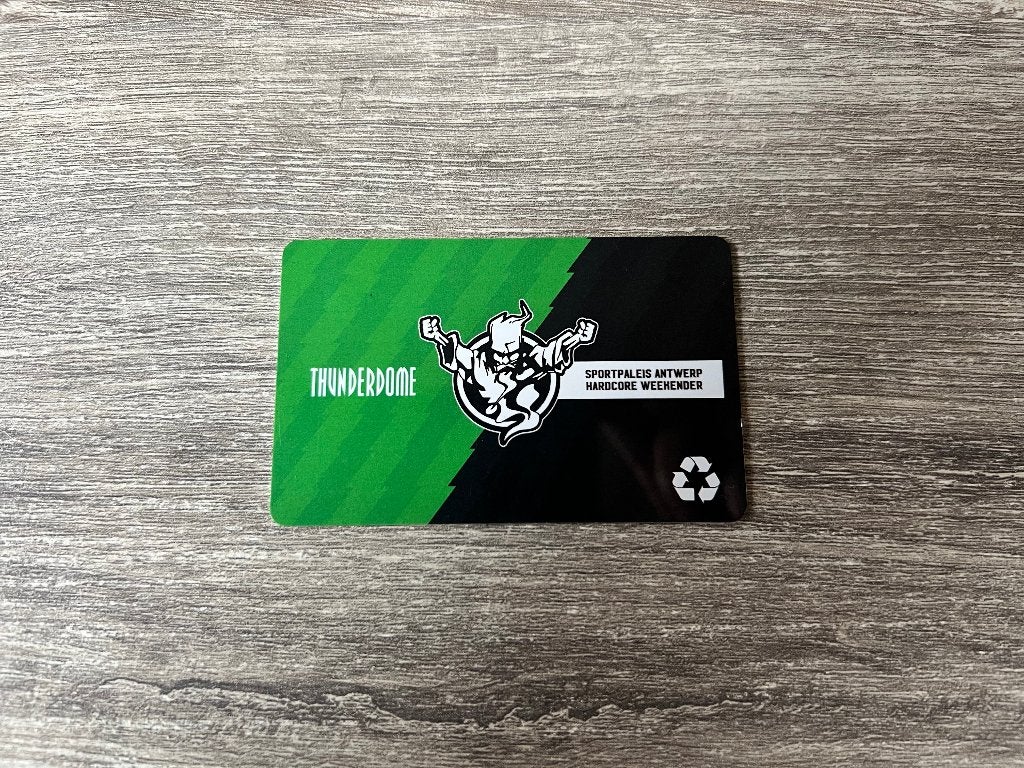 ID&T Thunderdome 2024 Prepaid Card Sportpaleis Antwerpen, Ophalen of Verzenden, Gebruikt