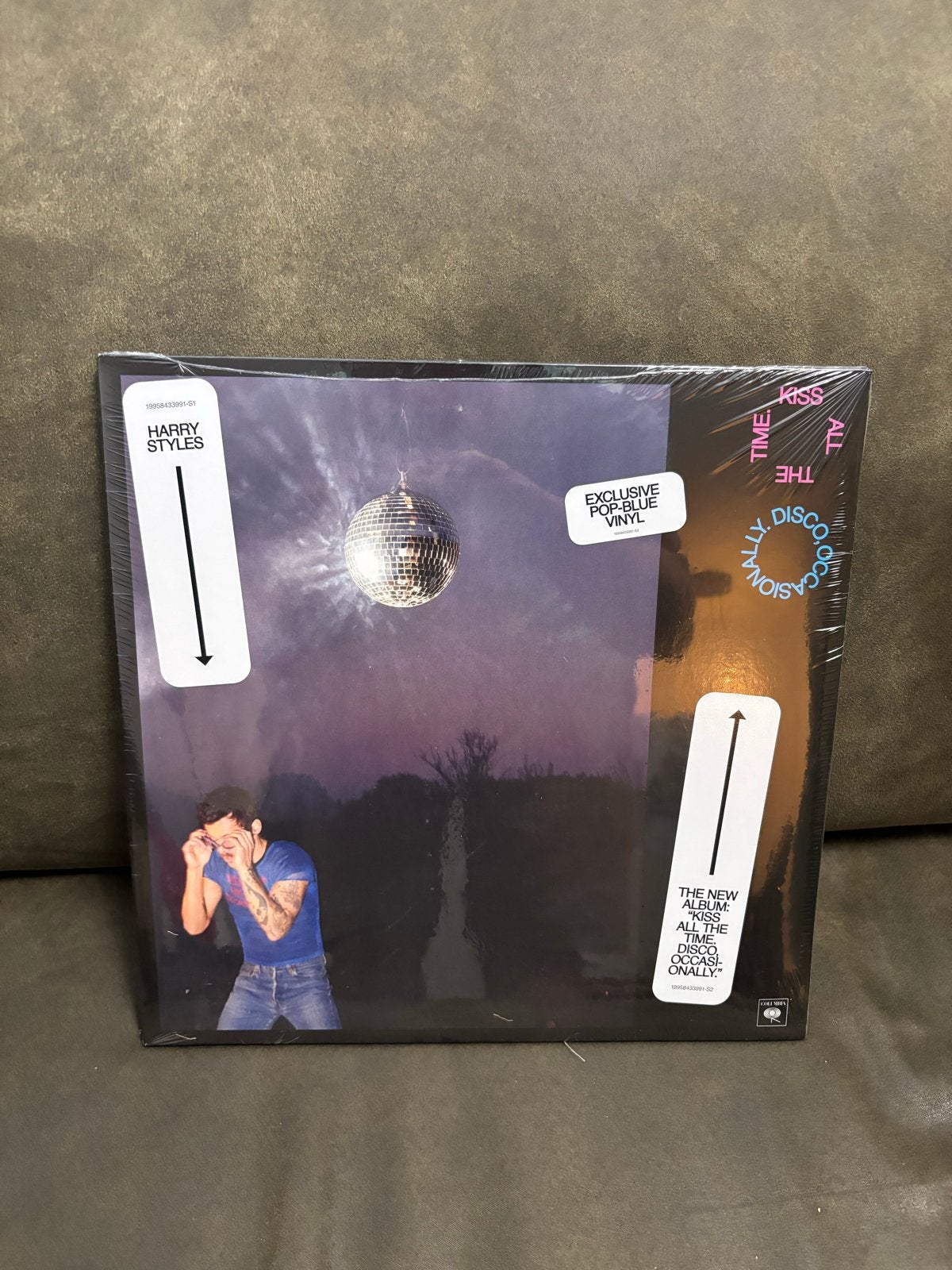 Harry Styles - Kiss All The Time (Exclusive pop blue Vinyl), Cd's en Dvd's, LP, Pop, Colored vinyl, Ophalen of Verzenden