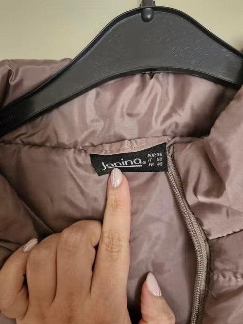 Bruine bodywarmer Maat 46 h, Kleding | Dames, Bruin, Maat 46/48 (XL) of groter, Onbekend, Ophalen of Verzenden
