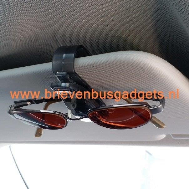 Clip voor zonnebril aan zonneklep, Nieuw, Www.brievenbusgadgets.nl, Www.brievenbusgadgets.nl, Verzenden