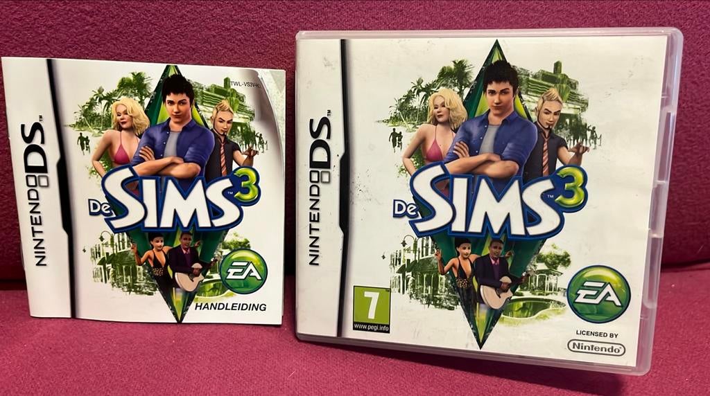 De Sims 3 Nintendo DS, Gebruikt, 1 speler, Ophalen of Verzenden, Vanaf 7 jaar