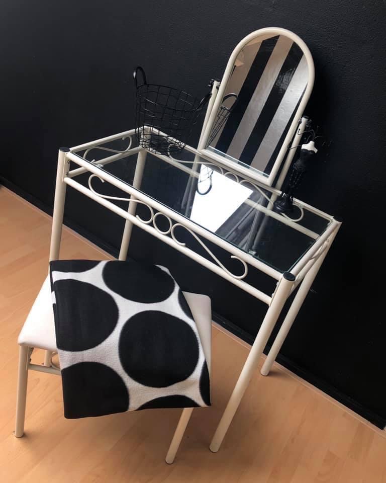Stijlvolle kaptafel, Ophalen of Verzenden, Zo goed als nieuw, 50 tot 100 cm, Minder dan 100 cm