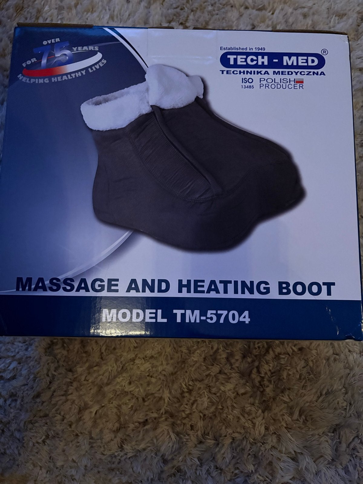 Nieuwe Tech-Med Massage- en Verwarmingslaars TM-5704, Ophalen of Verzenden, Nieuw, Apparaat