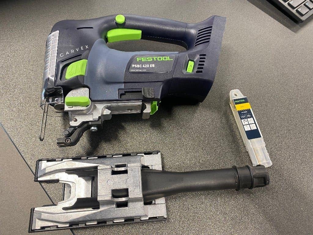 FESTOOL 576530 ACCU PENDELDECOUPEERZAAG\PSBC 420 EB-BASIC, Ophalen, Decoupeerzaag, Nieuw, 30 tot 70 mm