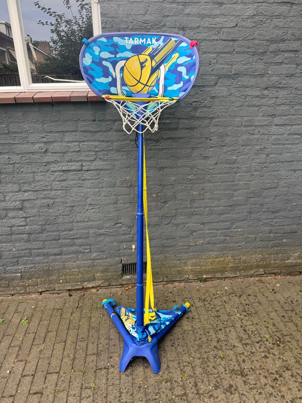 Gratis af te halen, basketbalring en -bord voor kinderen, Ophalen, Gebruikt, Ring, Bord of Paal