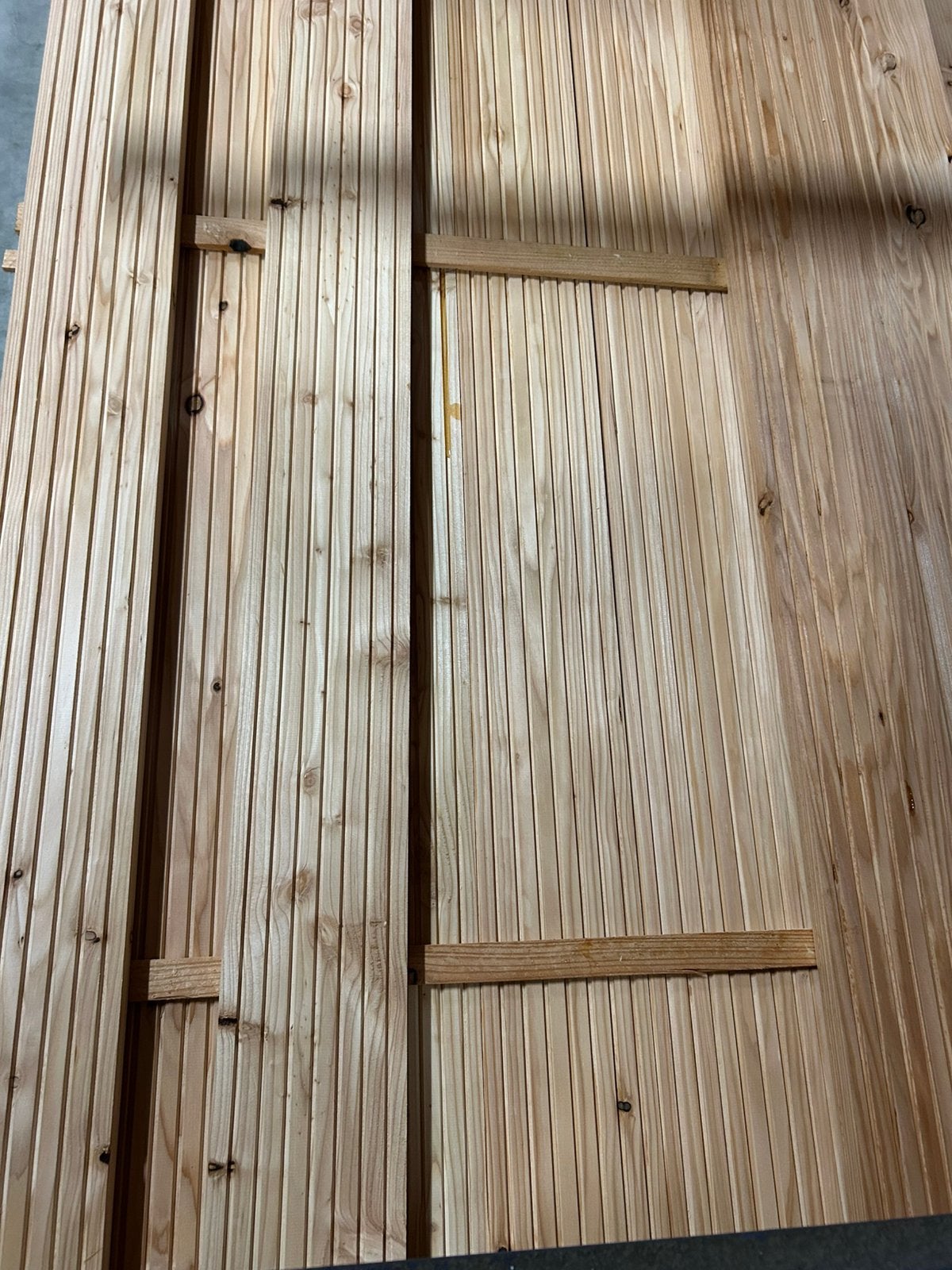 Lariks vlonderplanken 26x140mm terrasplanken, Tuin en Terras, Ophalen, Nieuw, Hout