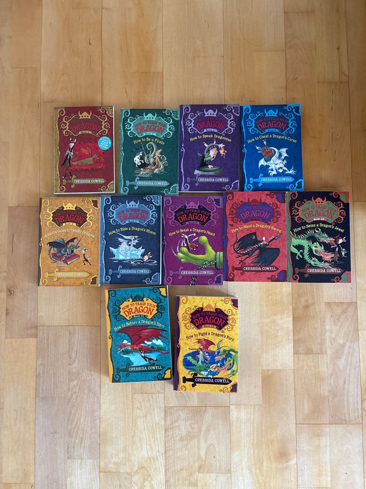 How to Train Your Dragon boekenreeks (excl. deel 5), Ophalen, Gelezen, Fictie