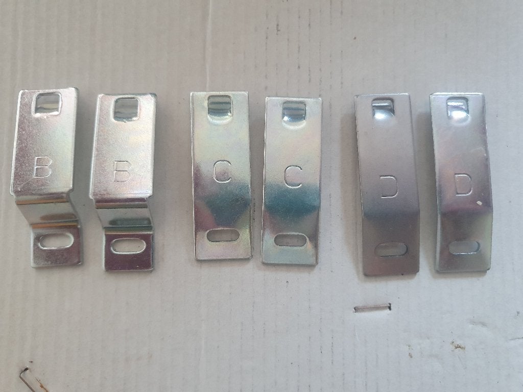 Montagebeugels voor buitenzonwering Velux-dakraam, Ophalen, Minder dan 80 cm, Minder dan 80 cm, Overige typen