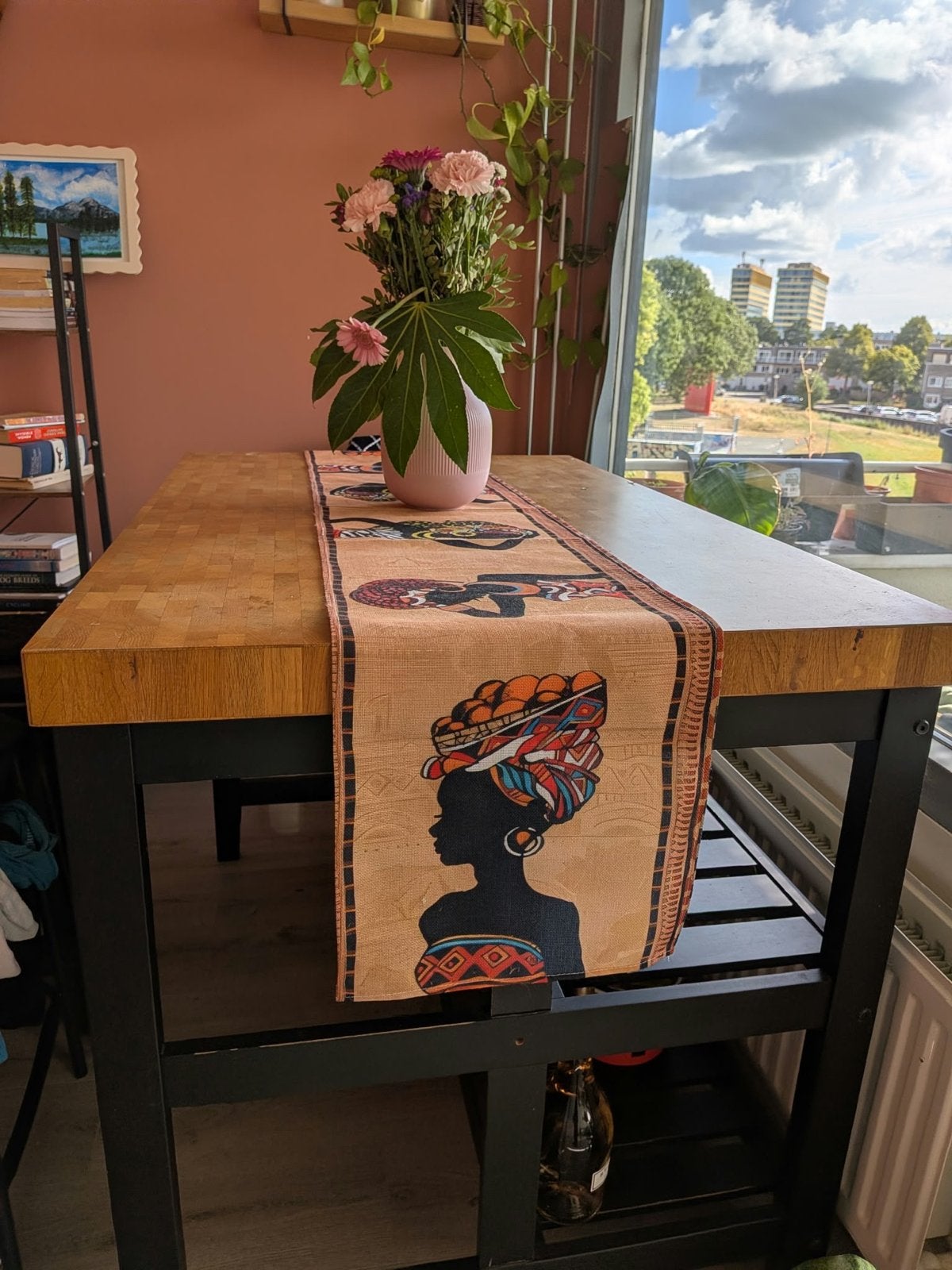 IKEA Vadholma kookeiland/werkbank, Ophalen, 100 tot 150 cm, 50 tot 100 cm, Zo goed als nieuw