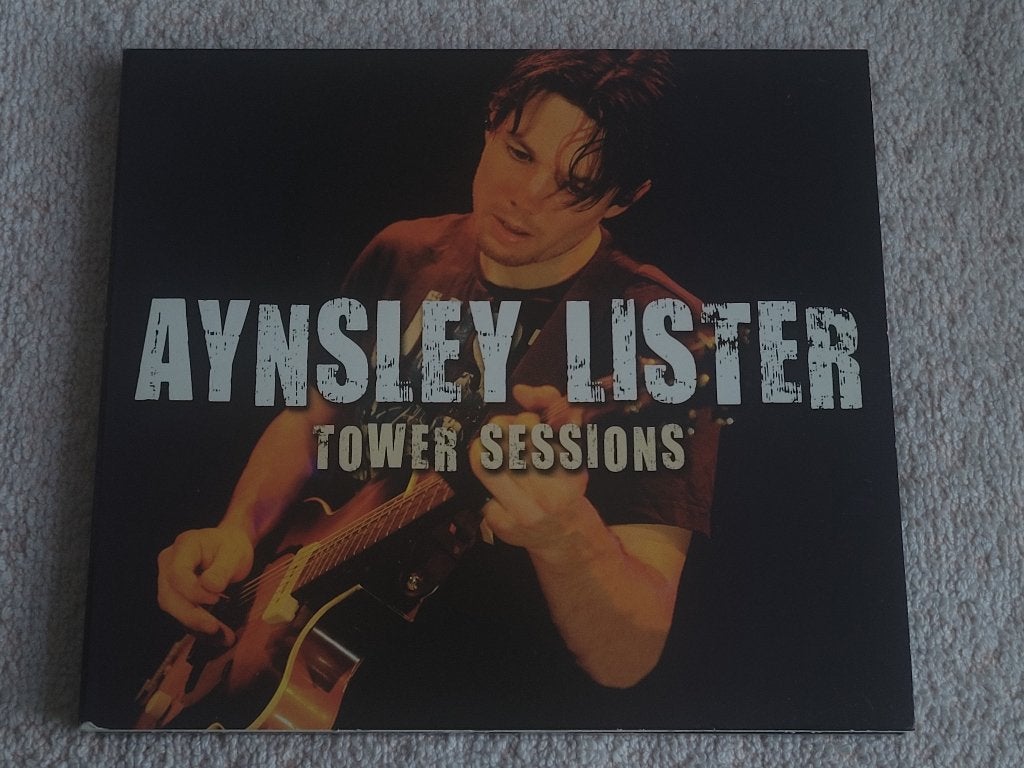 AYNSLEY LISTER - Tower Sessions CD (BLUES) ZGAN, Ophalen of Verzenden, 1980 tot heden, Zo goed als nieuw, Blues