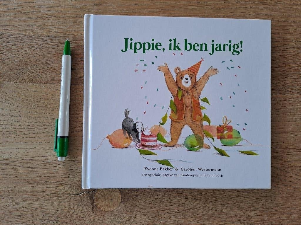 JIPPIE, IK BEN JARIG. YVONNE BAKKER., Gelezen, Yvonne Bakker, Ophalen of Verzenden, 2 tot 3 jaar