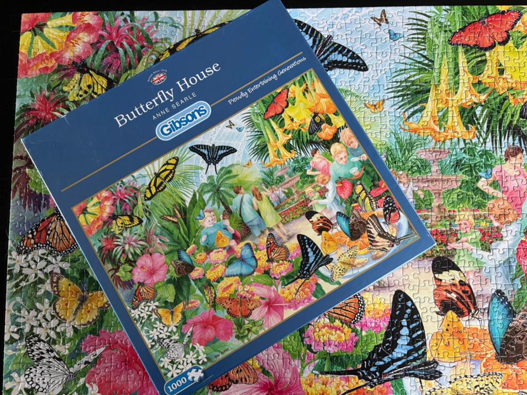 Gibsons puzzel 1000 stukjes, Ophalen of Verzenden, 500 t/m 1500 stukjes, Zo goed als nieuw, Legpuzzel