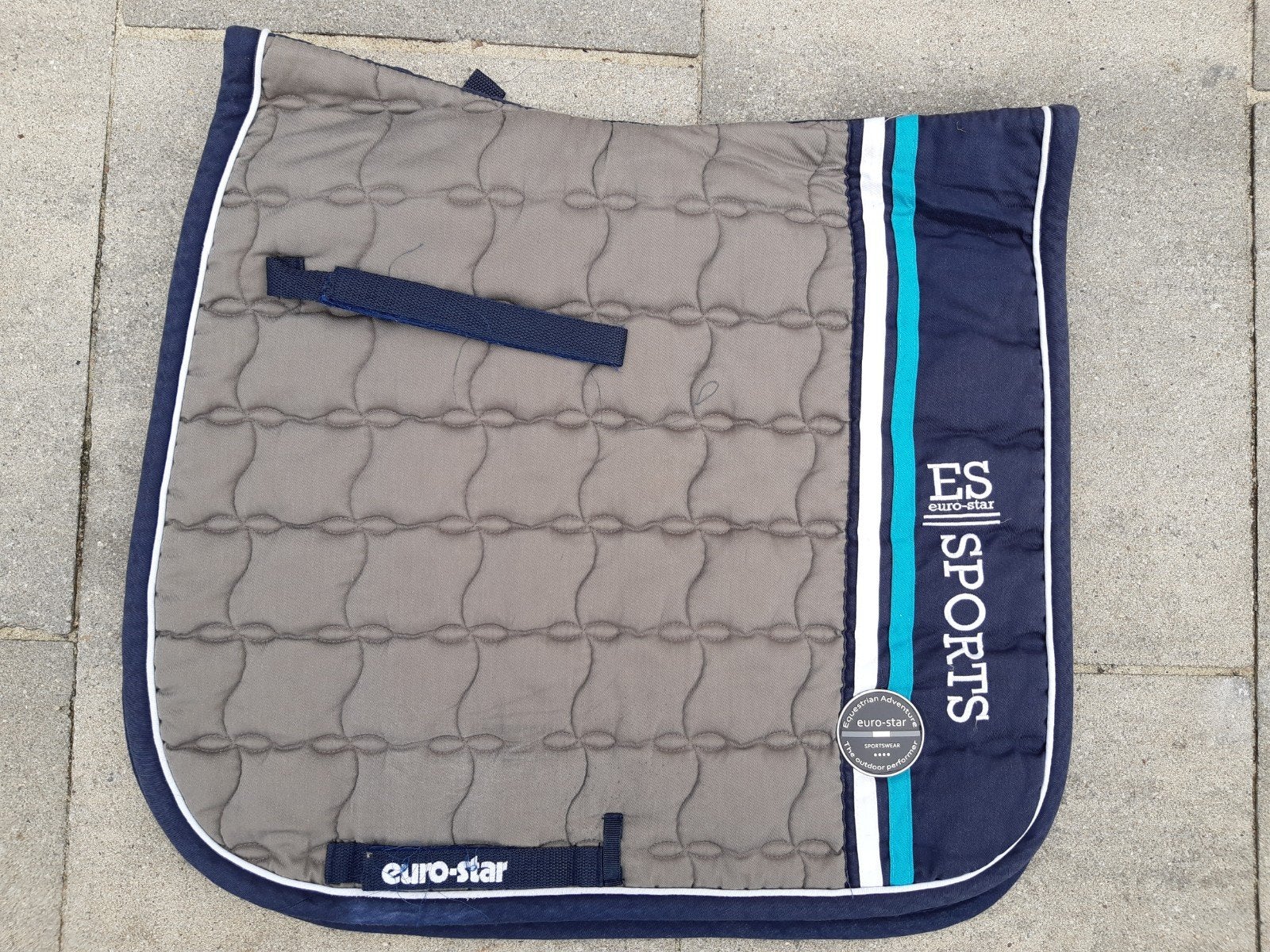 Eurostar full dressuur sand, nette staat!, Dieren en Toebehoren, Full (L), Dressuurdekje, Ophalen of Verzenden, Zo goed als nieuw
