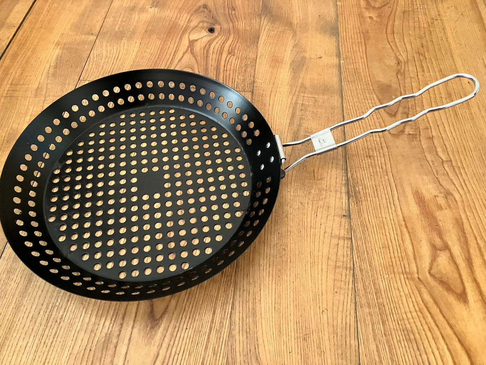 BBQ grillpan, geperforeerd barbeque pan. Nieuw!, Ophalen, Nieuw, Rvs, Overige typen