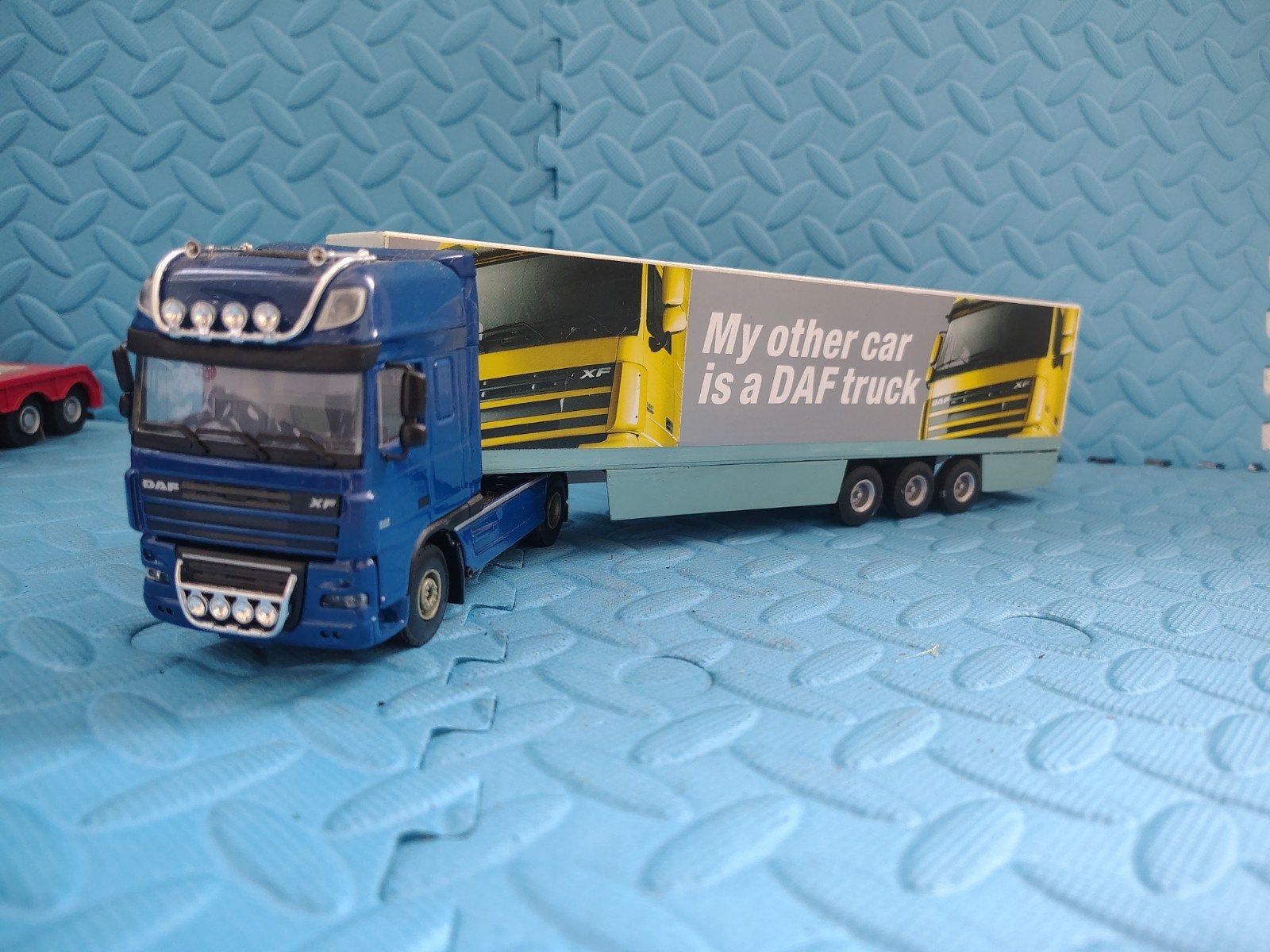 DAF XF, Ophalen of Verzenden, Zo goed als nieuw, Bus of Vrachtwagen, Lion Toys
