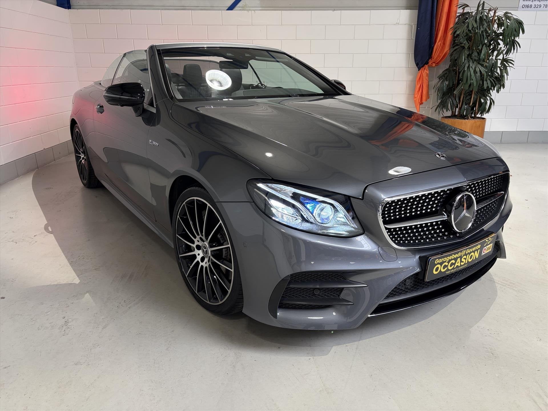 Mercedes E-Klasse Cabrio E450 V6T 367pk 4MATIC 9G AMG Line,, Auto's, 4 stoelen, 2996 cc, Bedrijf, 6 cilinders