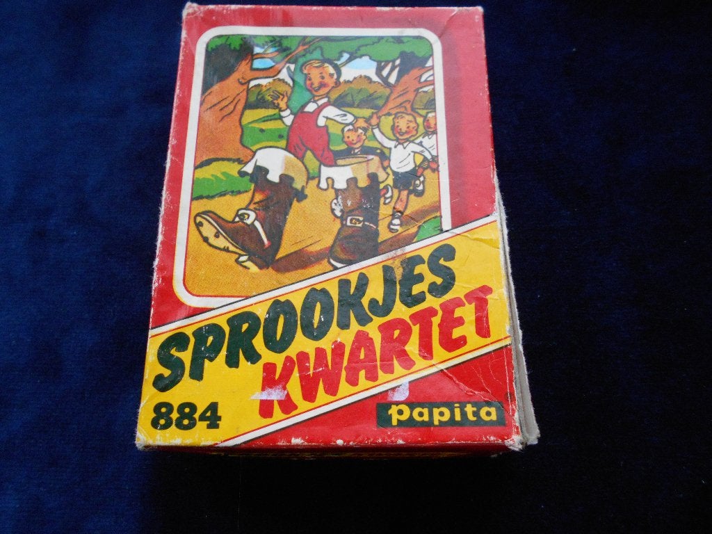 Sprookjes kwartet van Papita, nu 1,99., Een of twee spelers, Ophalen of Verzenden, Gebruikt