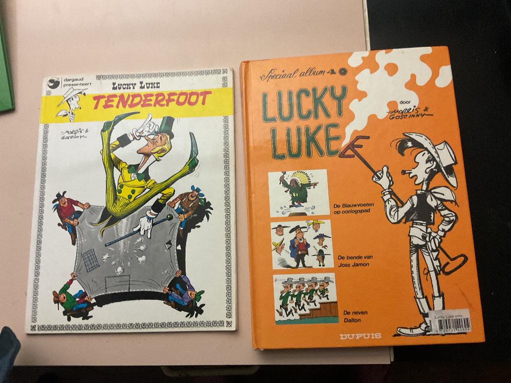 Lucky luke, Boeken, Stripboeken, Eén stripboek, Ophalen of Verzenden, Gelezen