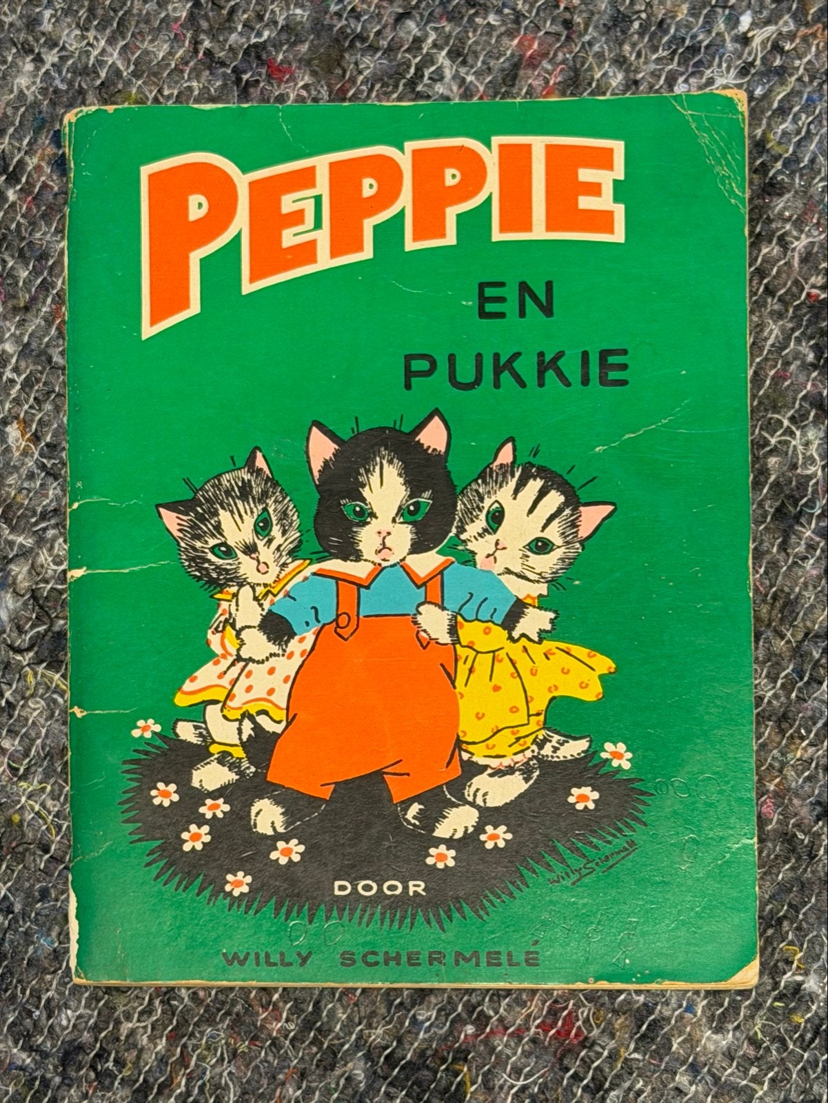 Peppie en Pukkie - Willy Schermelé - Benjamin Boekjes, Boeken, Ophalen of Verzenden, Gelezen, Fictie algemeen