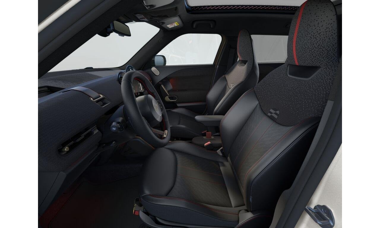 MINI Aceman E John Cooper Works trim | Pakket L, Auto's, Stof, Zwart, Wit, Aceman