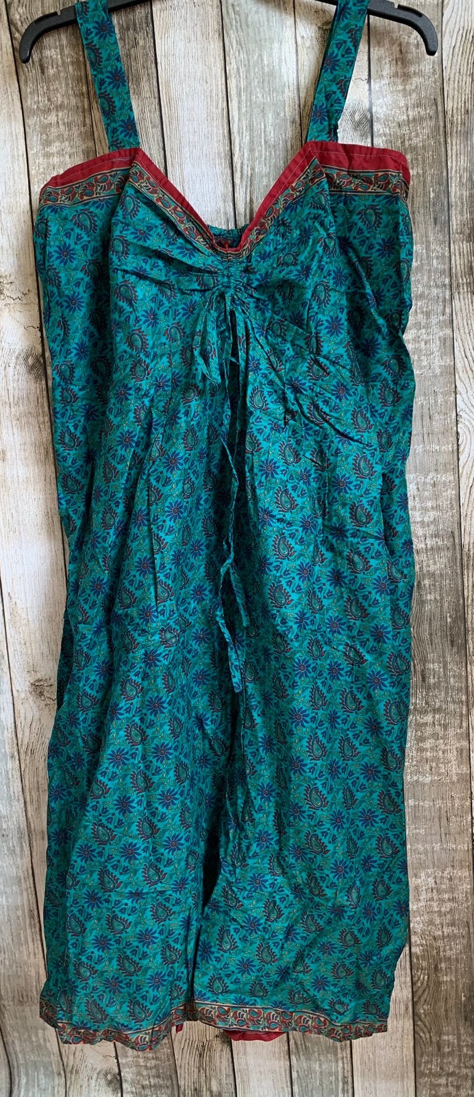 Mooie nieuwe groene zomerjurk (Maat 54-58 valt iets kleiner), Verzenden, Jurk, Nieuw, Aller Simplement