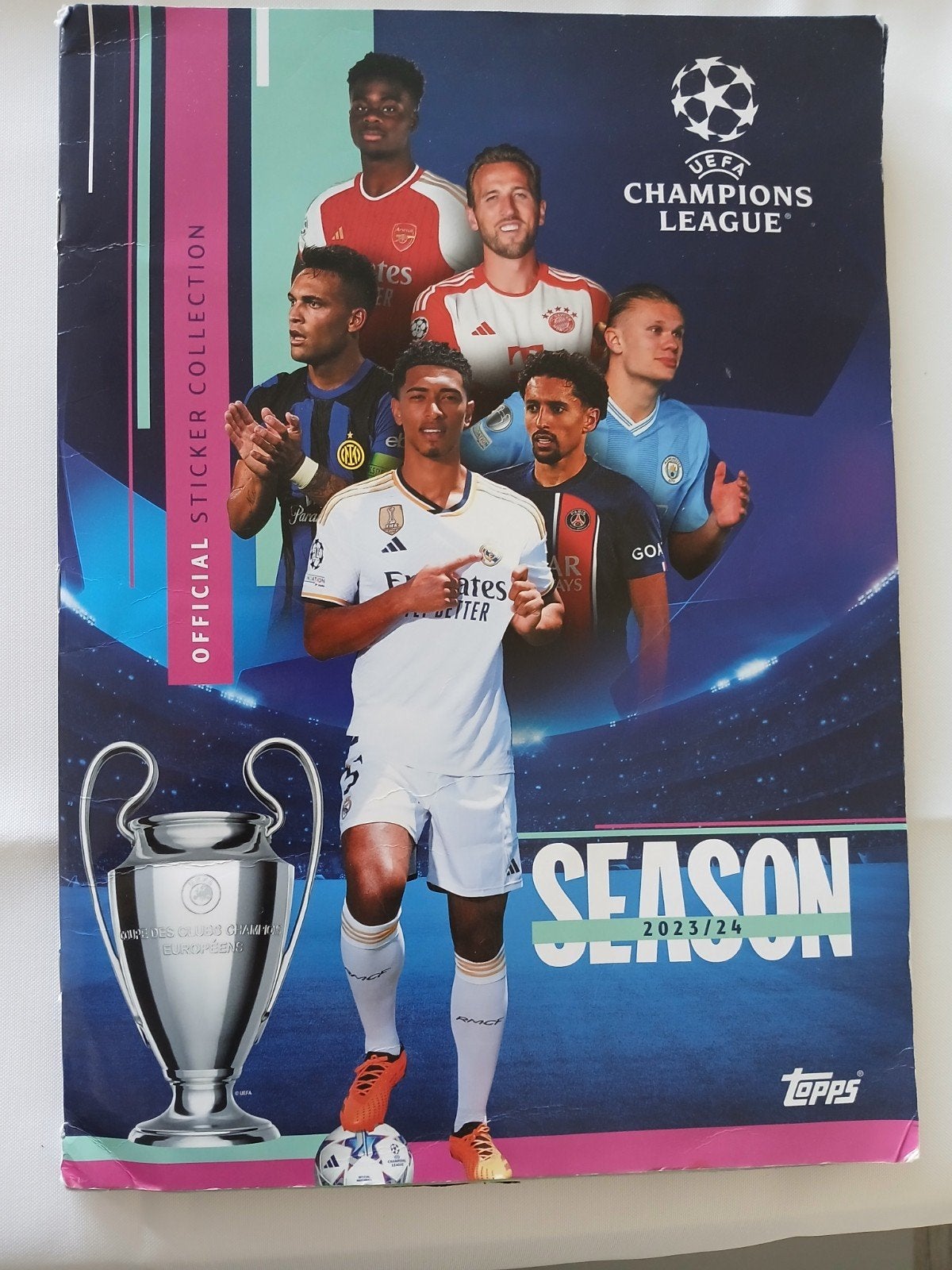 Champions league album 2023-2024 vol, Ophalen of Verzenden, Buitenlandse clubs, Poster, Plaatje of Sticker