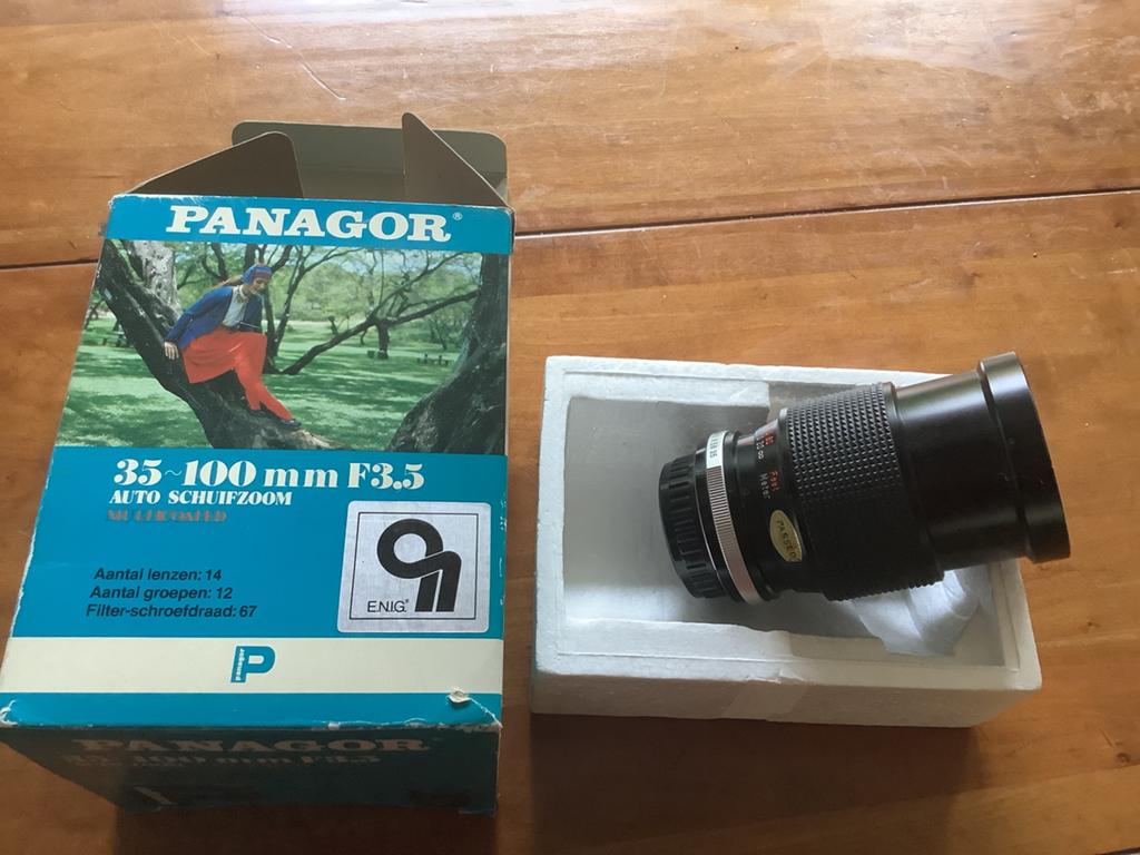 35 mm lens autozoom, Ophalen of Verzenden, Gebruikt, Overige typen, Zoom