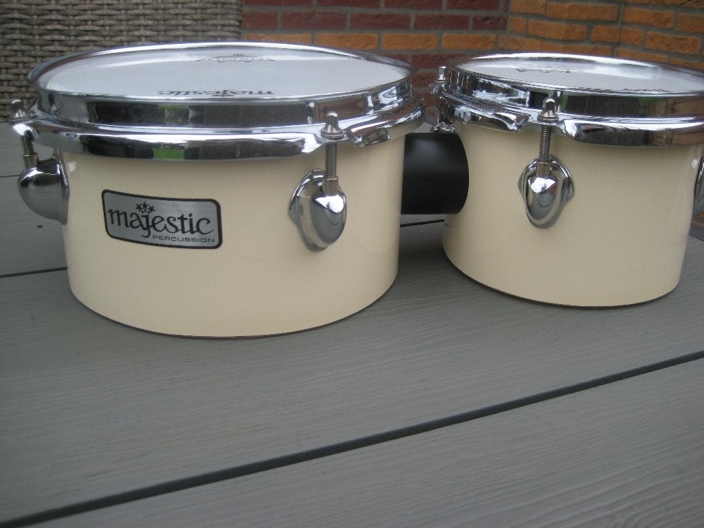 Marching Majestic Bongoset 6"-8", Ophalen of Verzenden, Gebruikt, Trommel