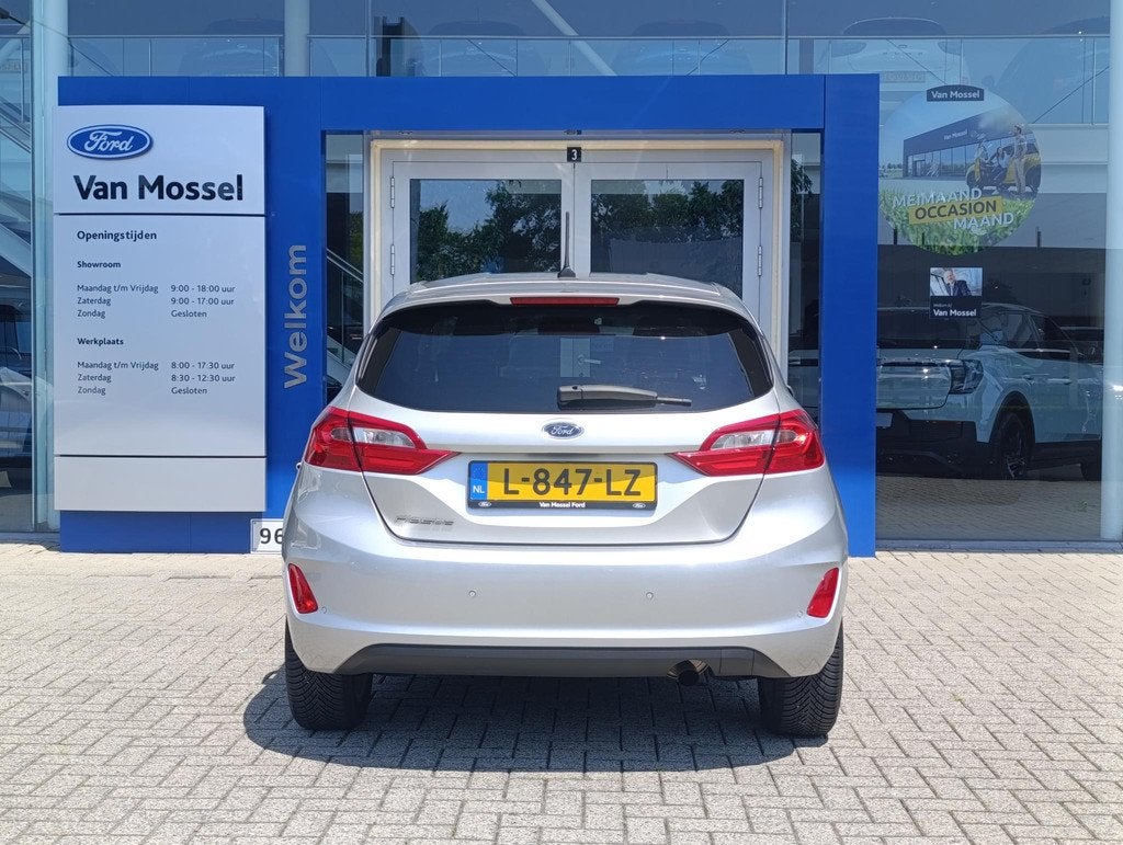 Ford Fiesta 1.0 EcoBoost Titanium | Automaat | Parkeersensor, Auto's, 12 maanden, Gebruikt, Euro 6, 620 kg