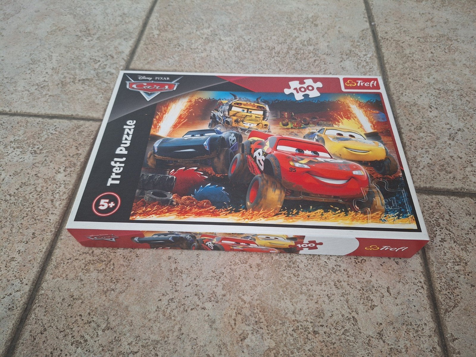 Trefl Cars Puzzel 100 stukjes, Ophalen of Verzenden, 10 tot 50 stukjes, Gebruikt, 6 jaar of ouder