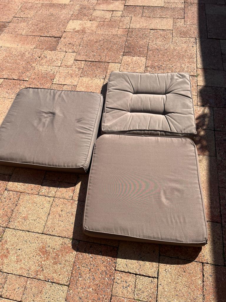 5 tuin kussens voor lounge set Gratis, Ophalen, Zo goed als nieuw