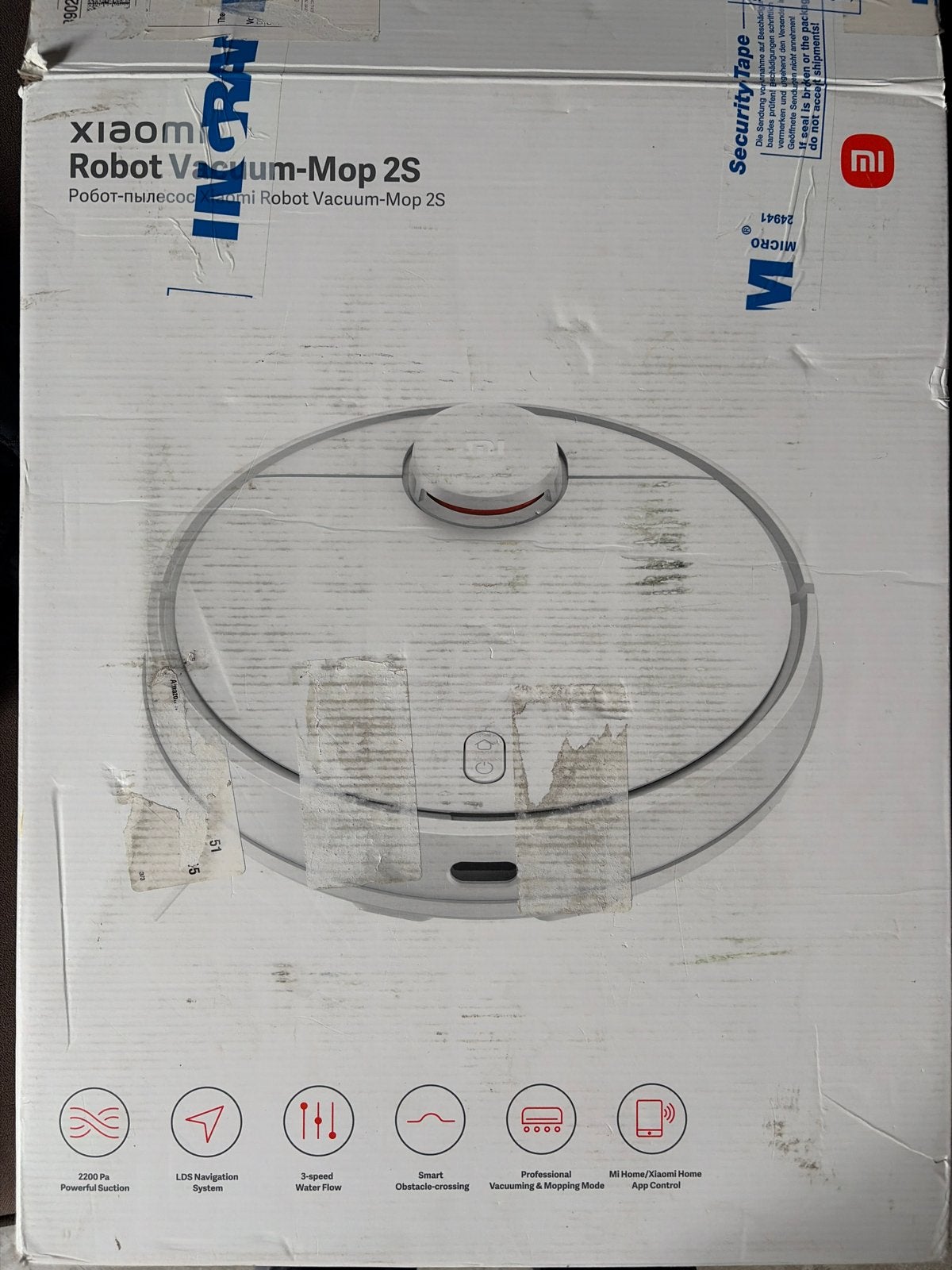 Xiaomi Robot Vacuum-Mop 2S - Stofzuiger en Dweilrobot, Ophalen of Verzenden, Mop of Dweil