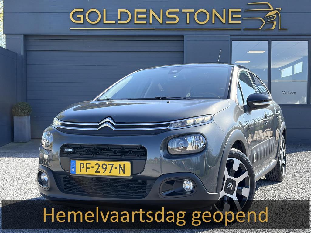 Citroen C3 1.2 PureTech S&S Shine 2e Eigenaar,Navi,Camera,Ha, Gebruikt, Euro 6, 1199 cc, 450 kg