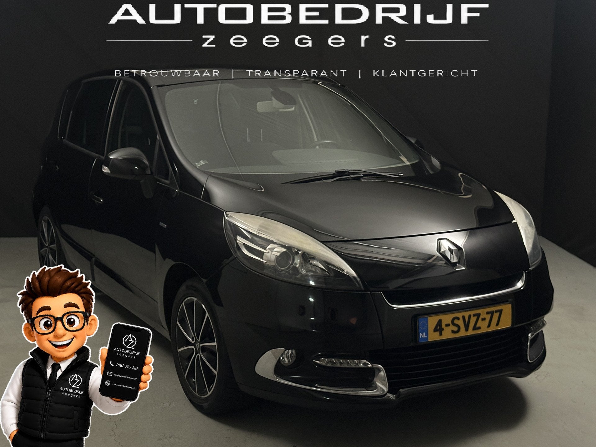 Renault Scénic 1.2 TCe Bose *Navi*AC*CC* (bj 2013), Auto's, Voorwielaandrijving, Euro 5, Gebruikt, 1295 kg