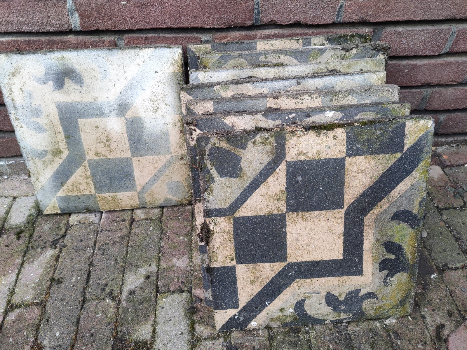 Portugese tegels 7, Ophalen, Natuursteen, Terrastegels