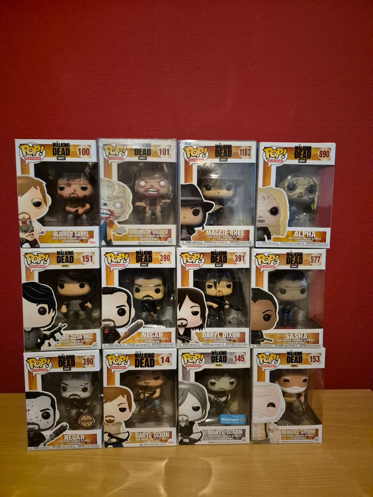 Funko Pop! The Walking Dead verzameling! Los te koop, Verzamelen, Ophalen of Verzenden, Zo goed als nieuw