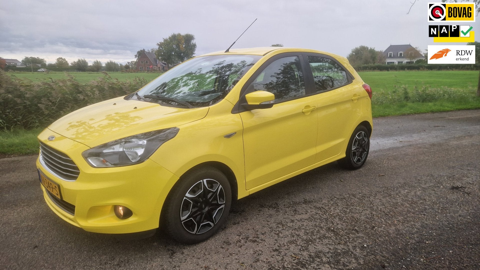 Ford Ka+ 1.2 Trend Ultimate, 5drs, airco, 86 pk, Euro 6, 4 cilinders, Ka