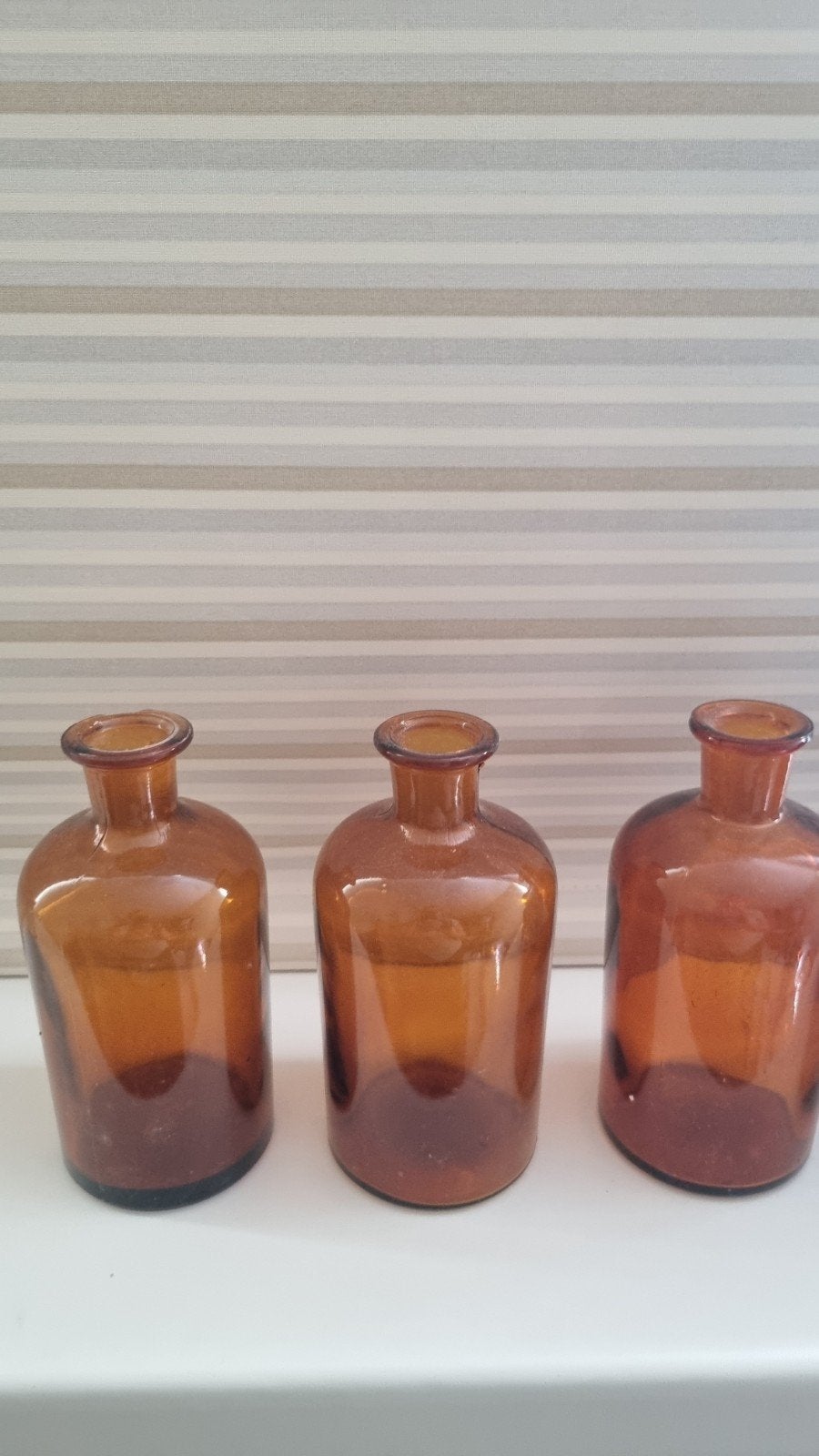 Apotheek glas werk, Ophalen